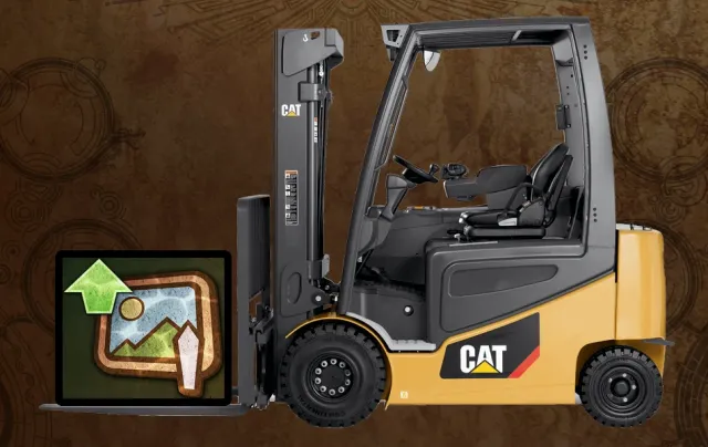 Seikret Forklift 高清纹理包