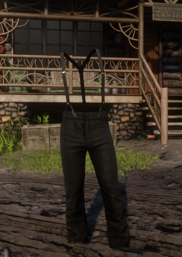 (Remade) Black Suspenders