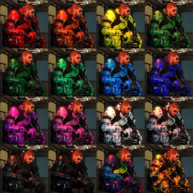 Battle Dress - Loud Camos (fova)