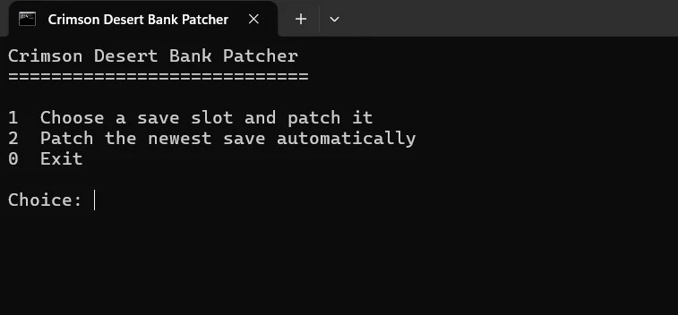 Bank Refresh Save Patcher