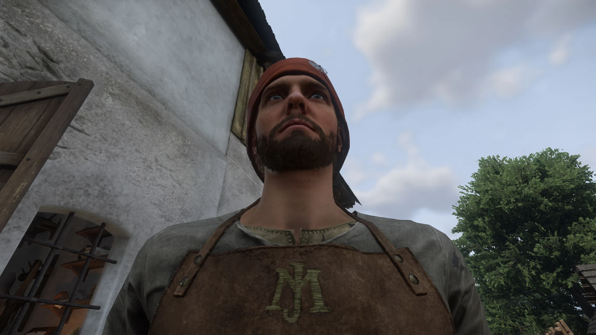 Henry's Apron - buff