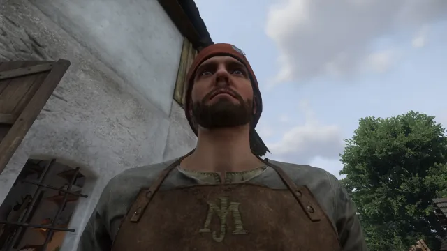 Henry's Apron - buff