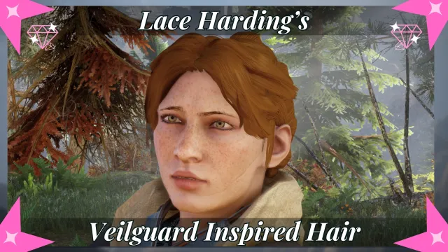 Lace Harding's Veilguard Inspired Hair