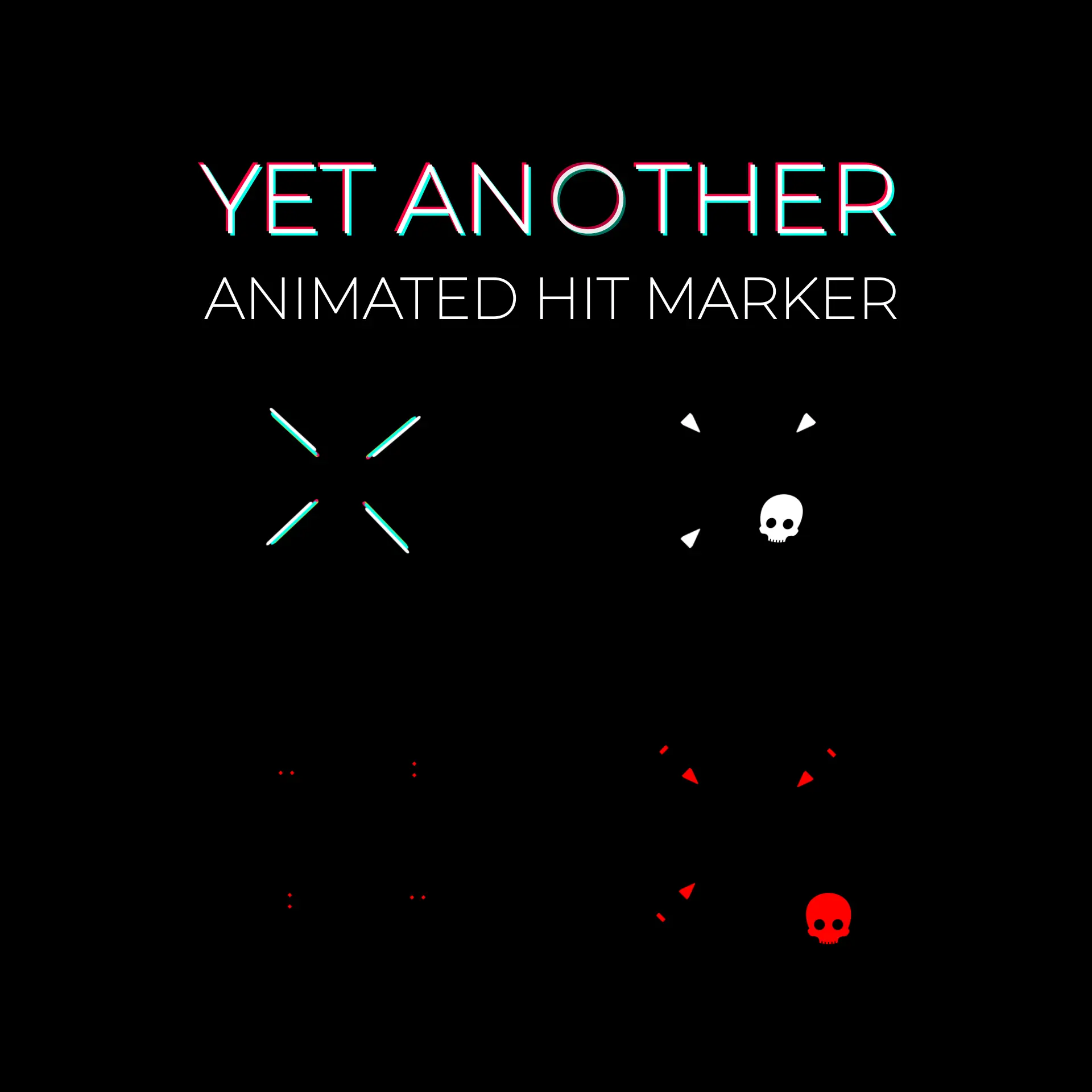 Hyper Glitch Dynamic Hit Marker