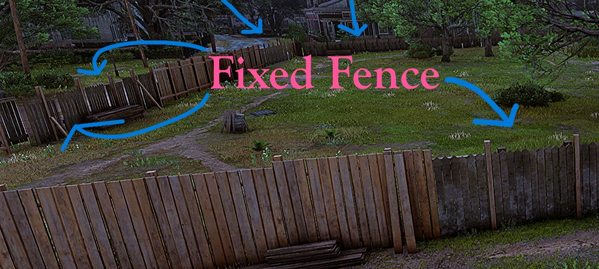 Fixed Saint Denis Fence