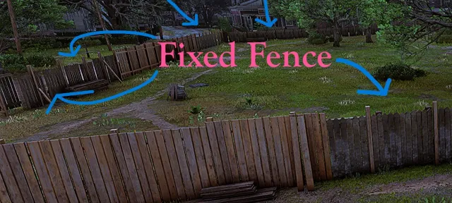 Fixed Saint Denis Fence