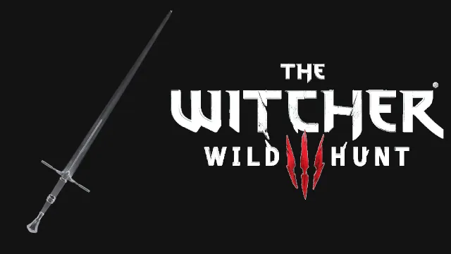 The Witcher Geralt of Rivia Sword with Scabbard