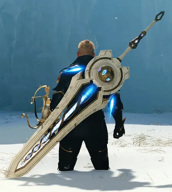 Cosmoloid Great Sword - No Backpack Transformation