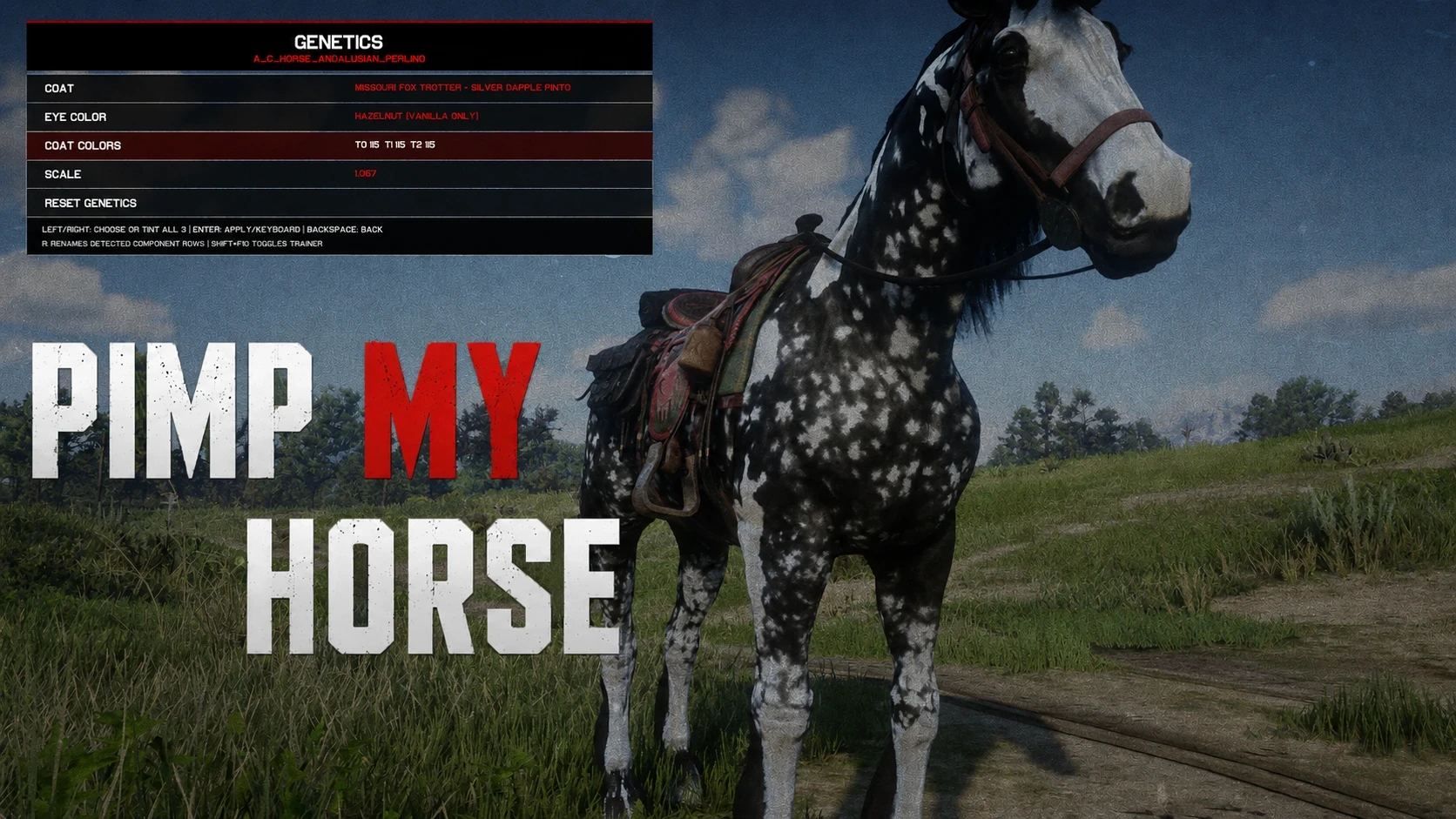 Pimp My Horsey - Browse Installed Coats and Customize Your Horse Live