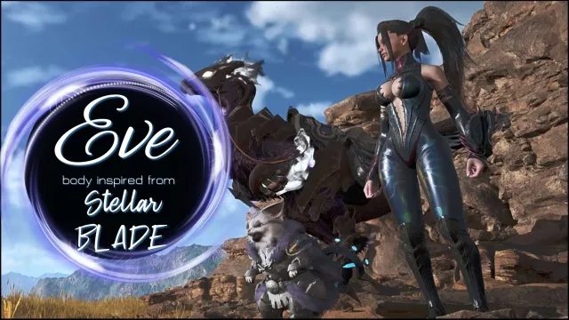 EVE - Female Body Sliders Preset (Ver.R) (Stellar Blade)