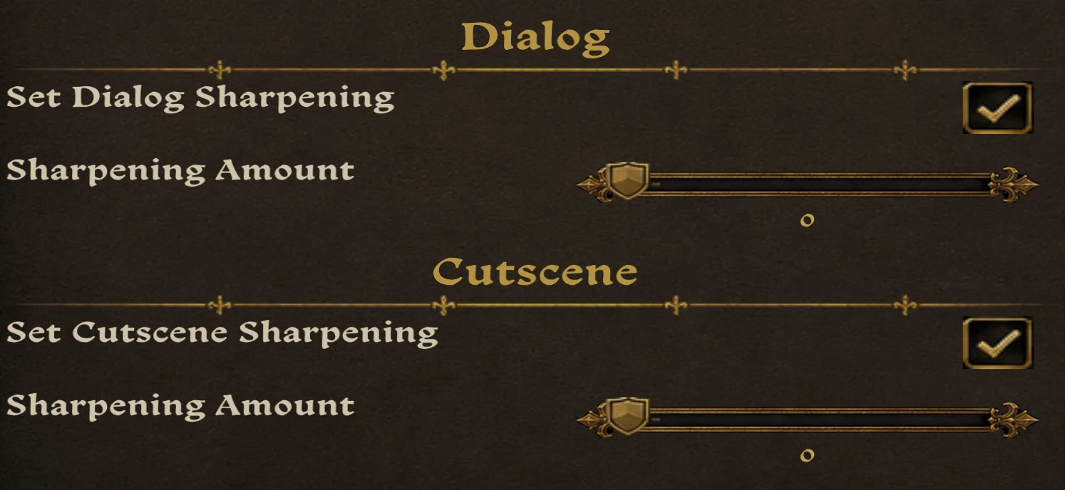 Dynamic Dialog Sharpening