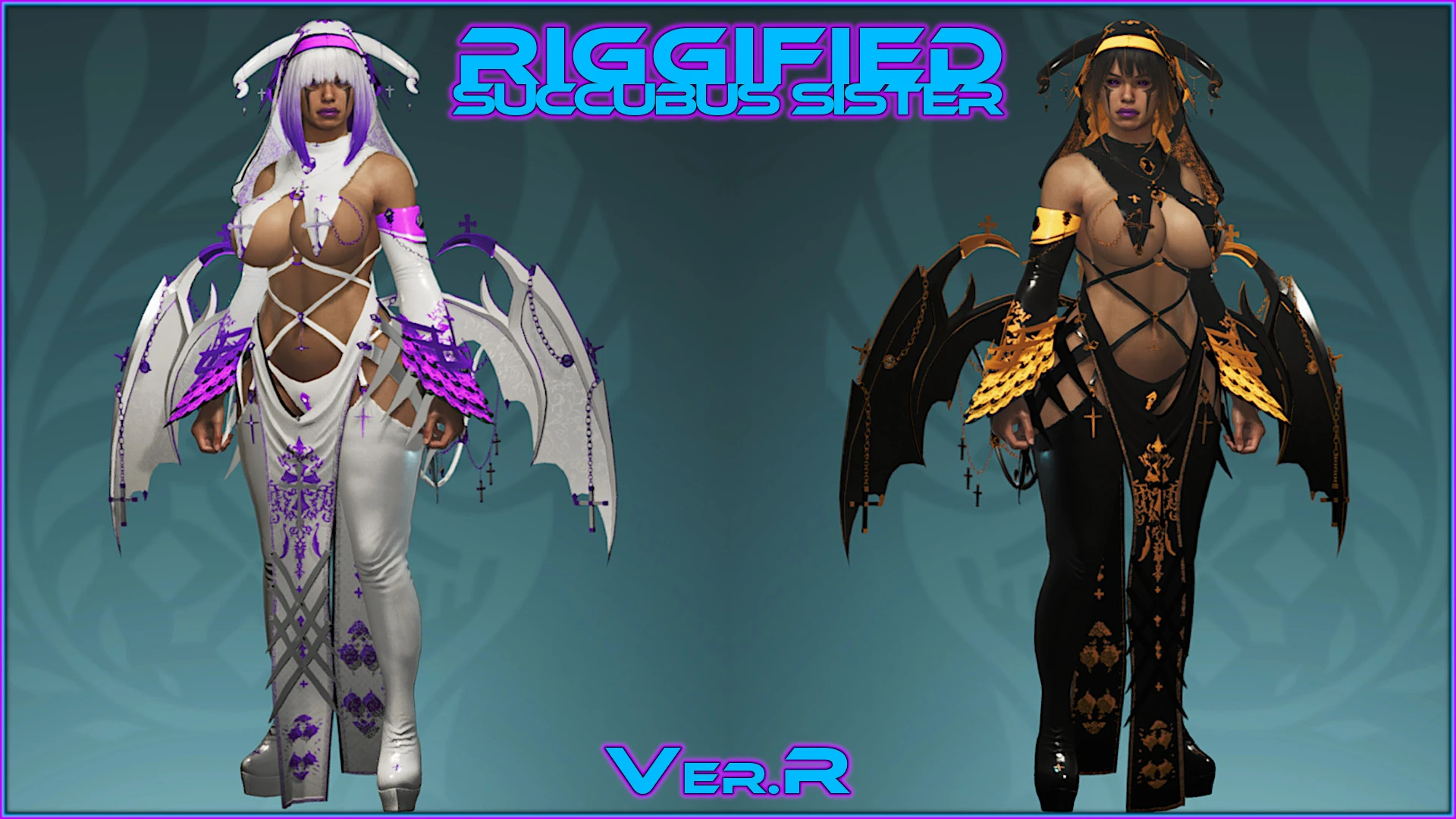 Rigg化的魅魔妹妹 (Ver.R)