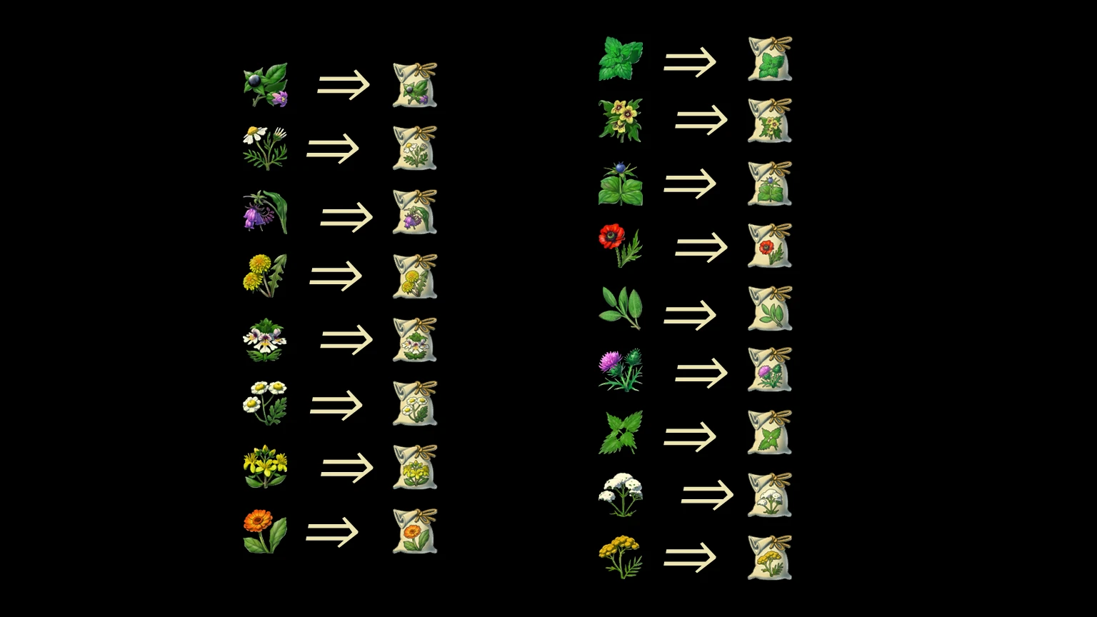 Herbs Dry Themselves