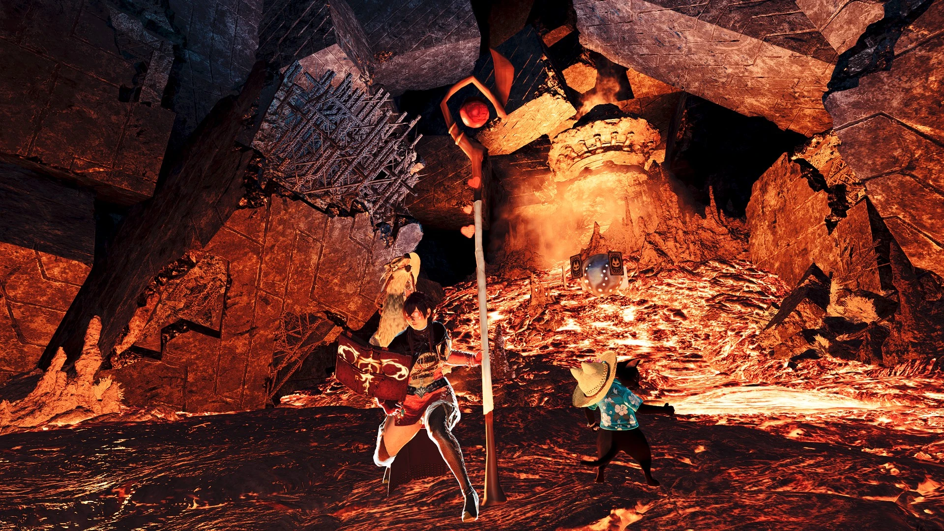 Megumin's Magic Rod with wizard tome GL