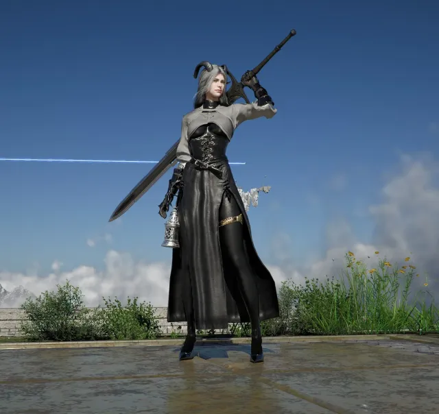 Dark Nun Outfit
