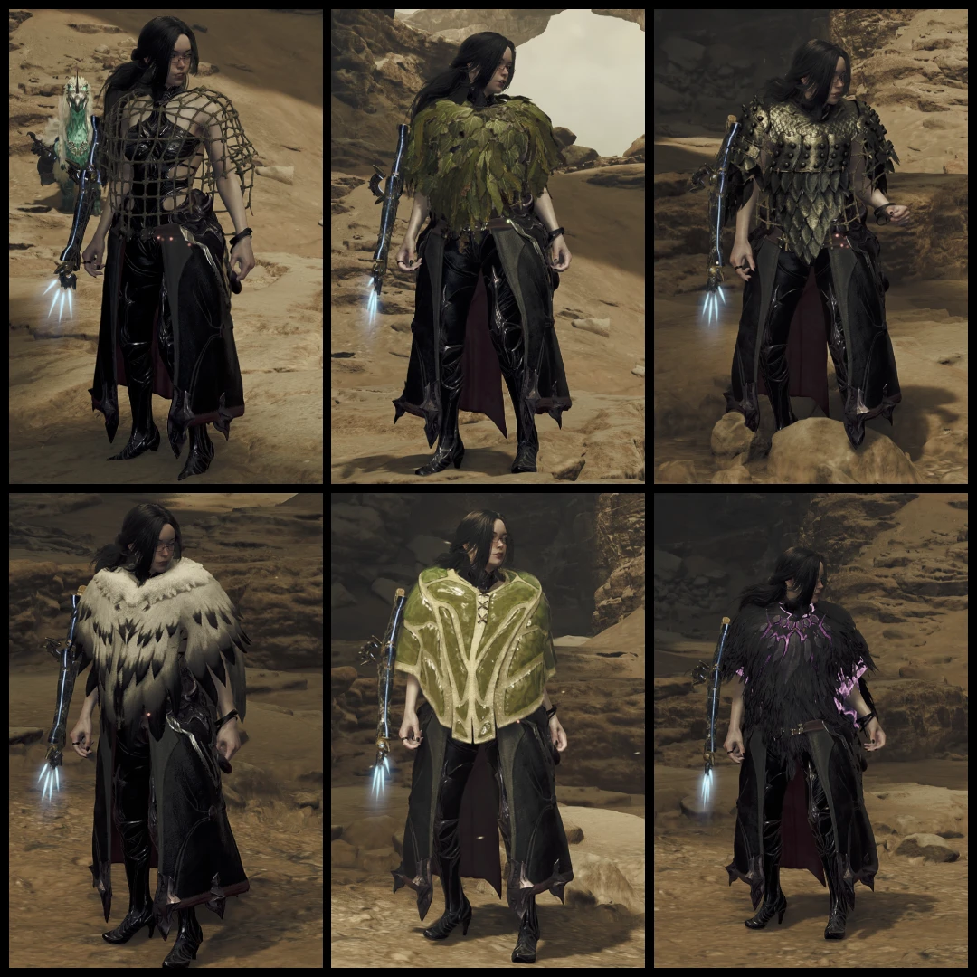 Mantles without a hood