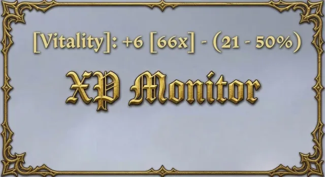 XP Monitor (Display EXP Gained)