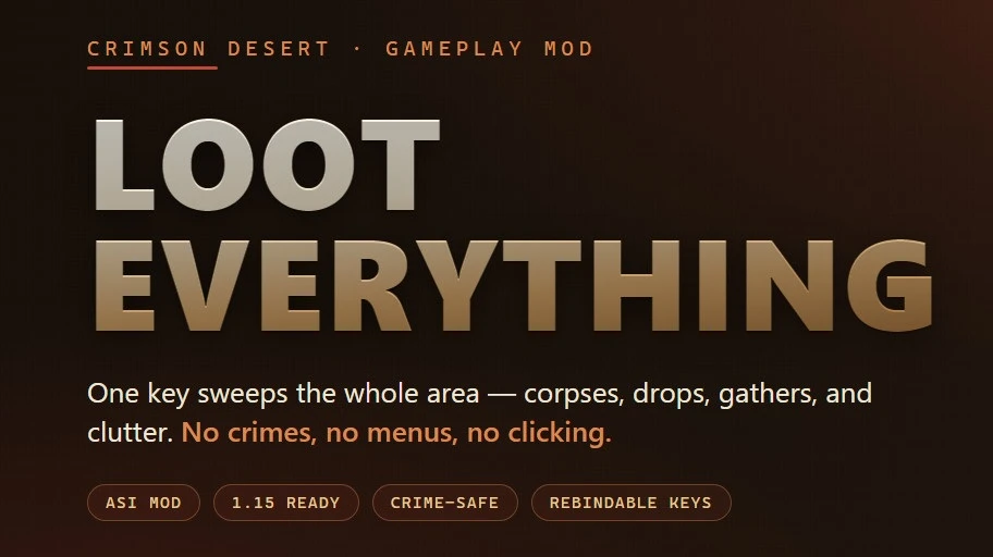 Loot Everything(自动拾取)