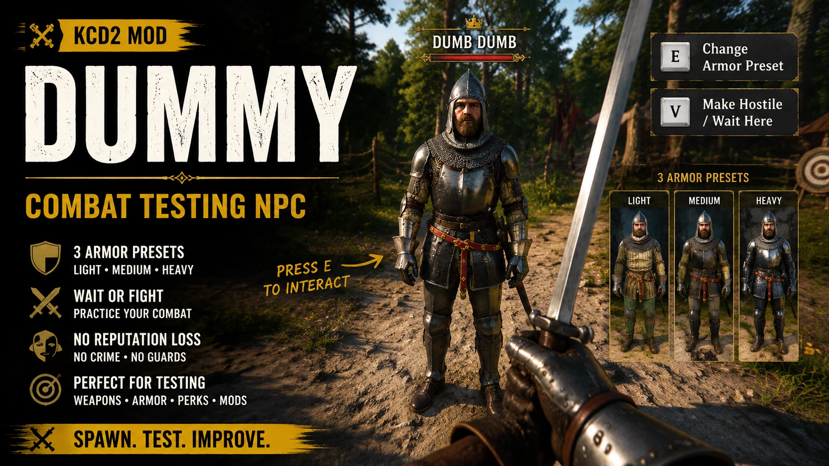 Dummy - Combat Testing NPC