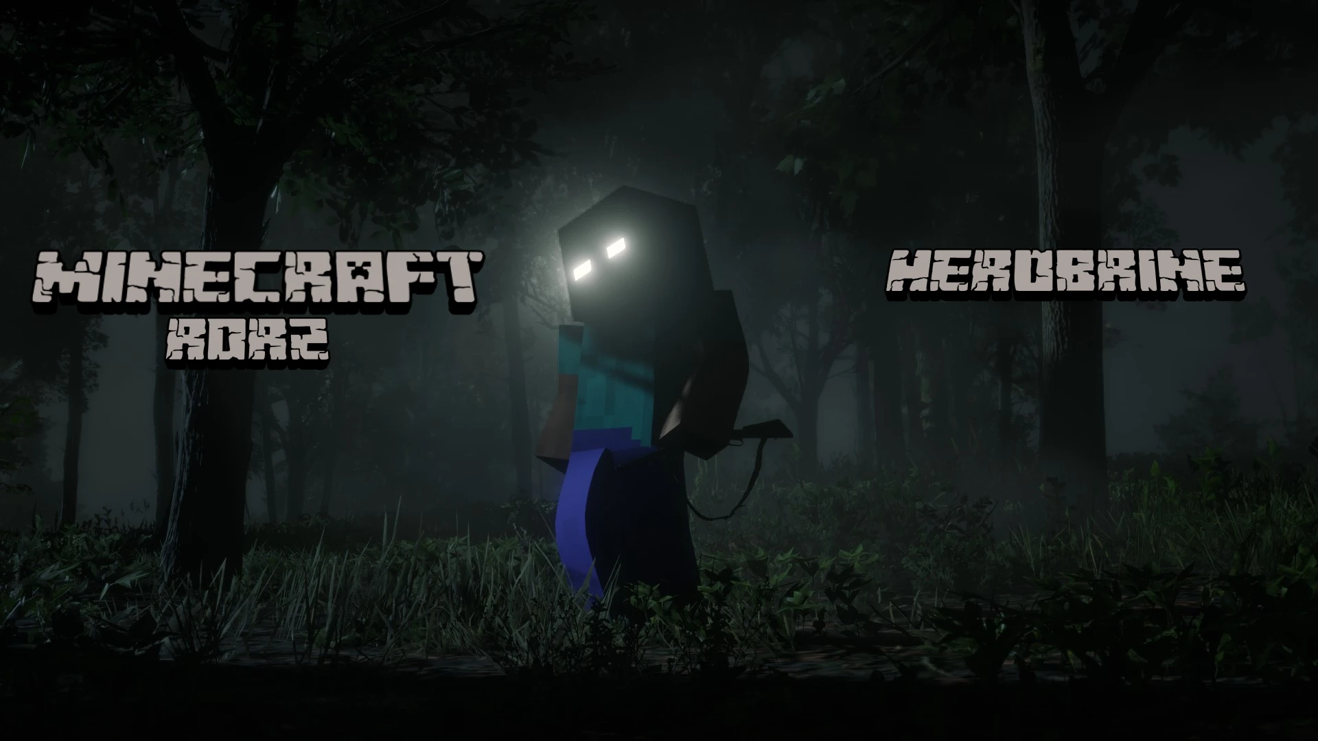 Minecraft - Steve and Herobrine