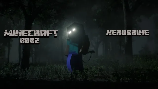 Minecraft - Steve and Herobrine