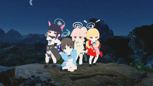 Blue Archive - After School Sweets Club Chibis