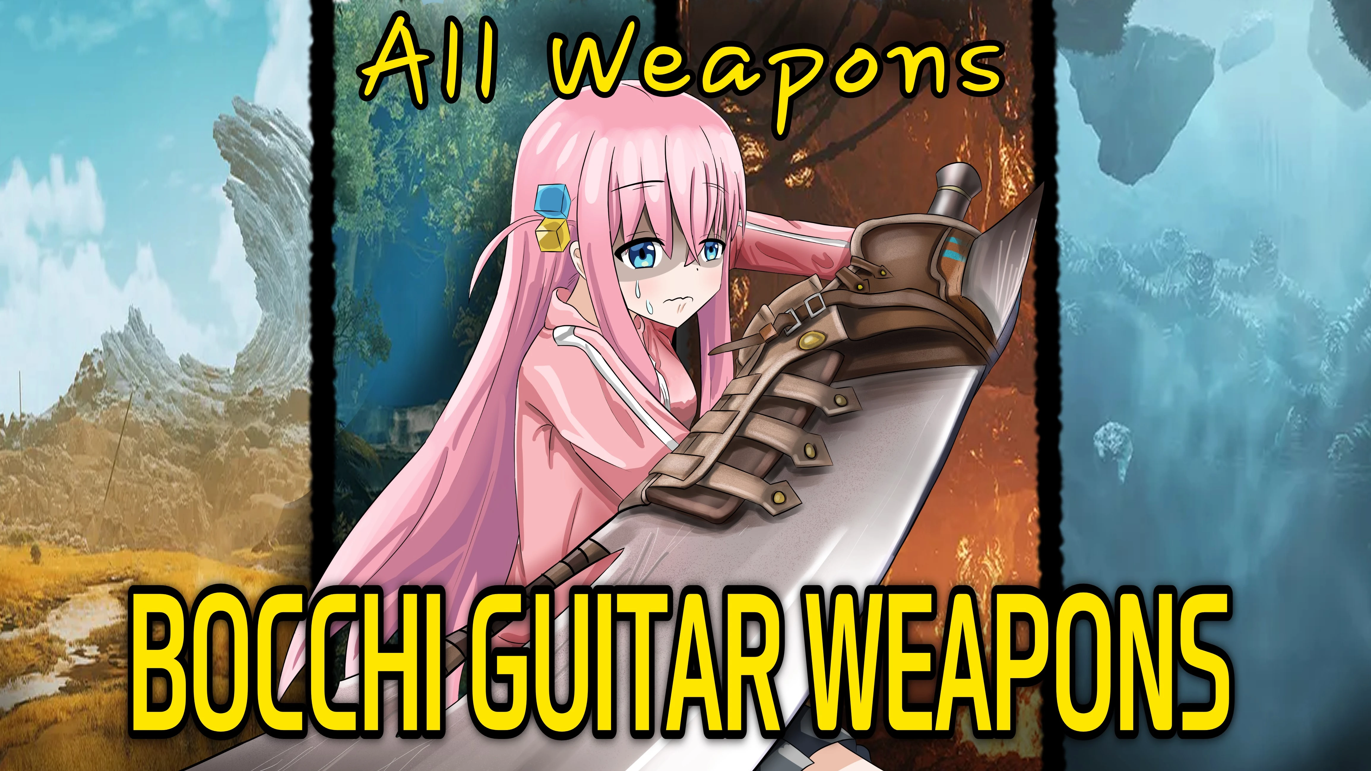 Bocchi Guitar Weapons