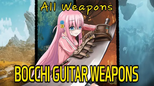 Bocchi Guitar Weapons