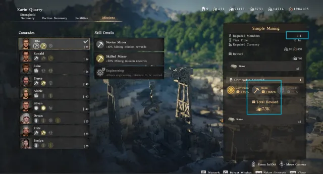 Mission Efficiency x20 with 1 Min Member V1.14.0