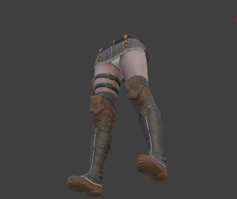 Leather Legs Panties EDIT