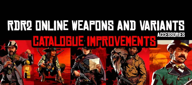 RDR2 Online Weapons Variants and Accessories - CI