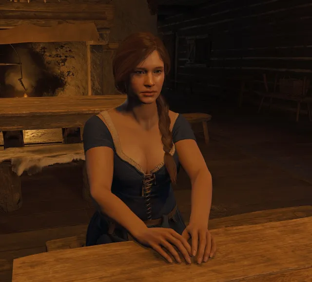 Katherine Nude Warped Chest Fix
