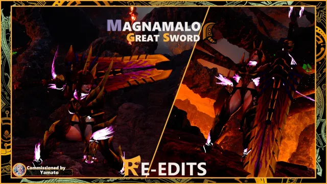 Magnamalo Great Sword - RE-Edits -