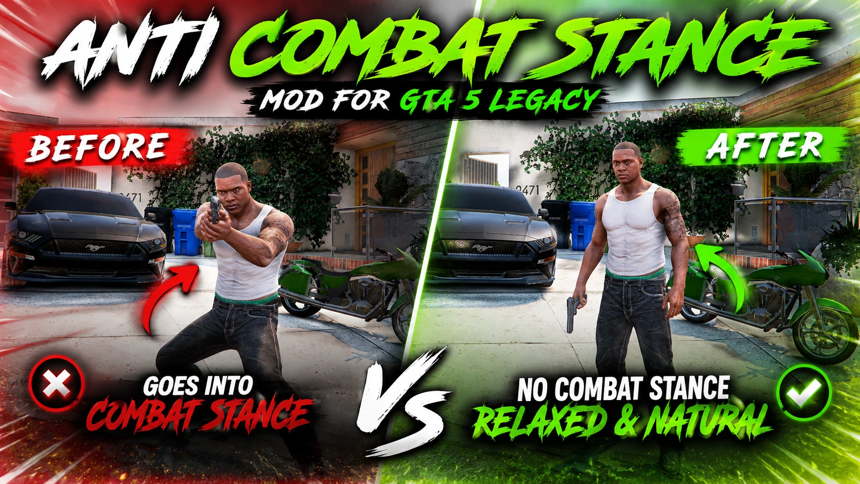 Anti Combat Stance