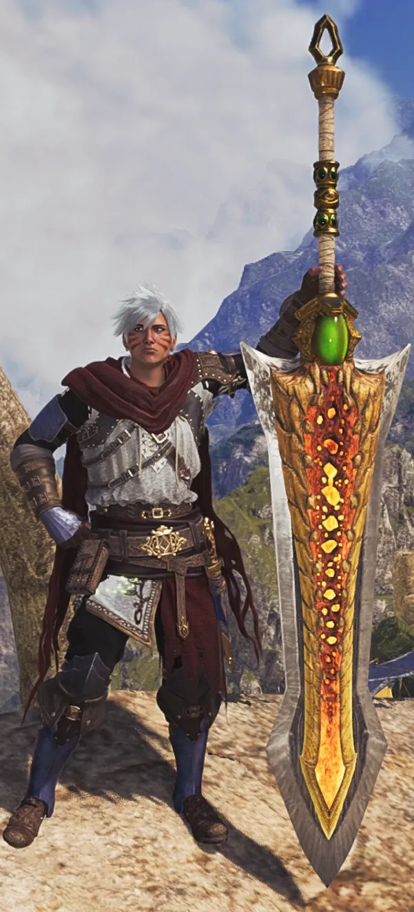 Emerald Eye Dragon Greatsword