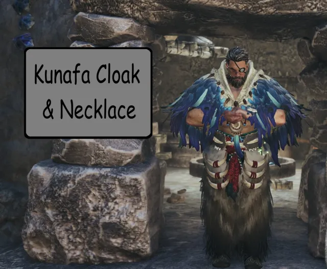 Kunafa Cloak and Necklace