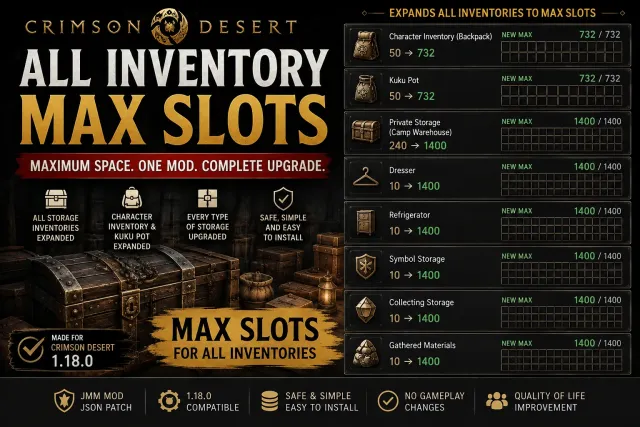 All Inventory Max Slots (JMM)