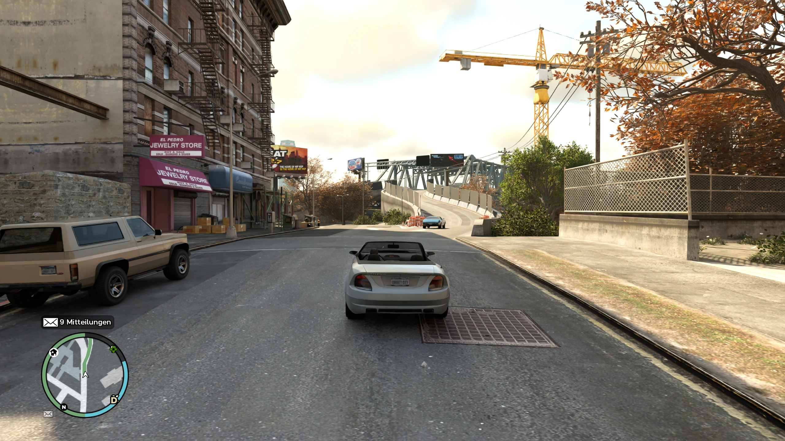 GTA V 高视角车辆镜头 for GTA IV