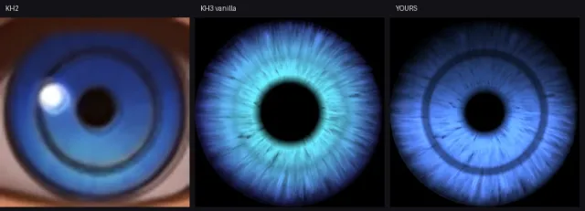 KH2 索拉眼睛纹理