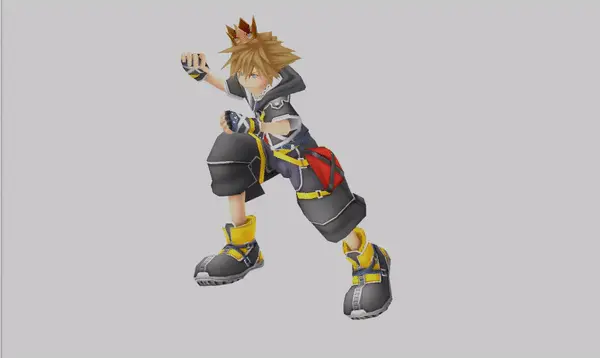 KH2风格场景奔跑