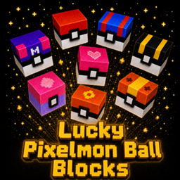幸运的Pixelmon球体方块
