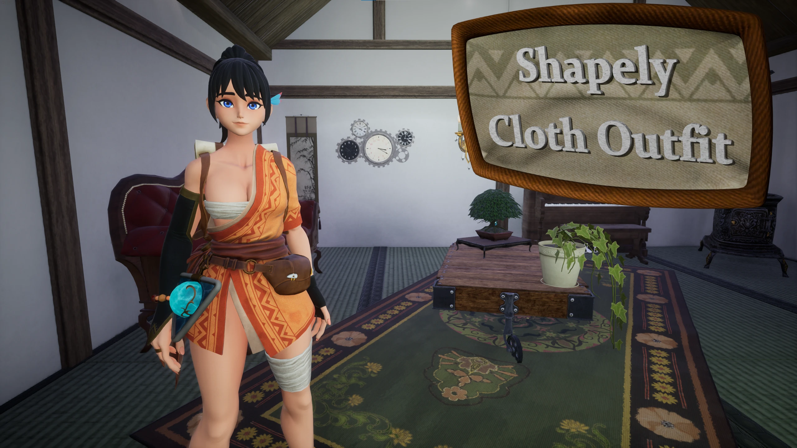 Shapely Cloth Outfit