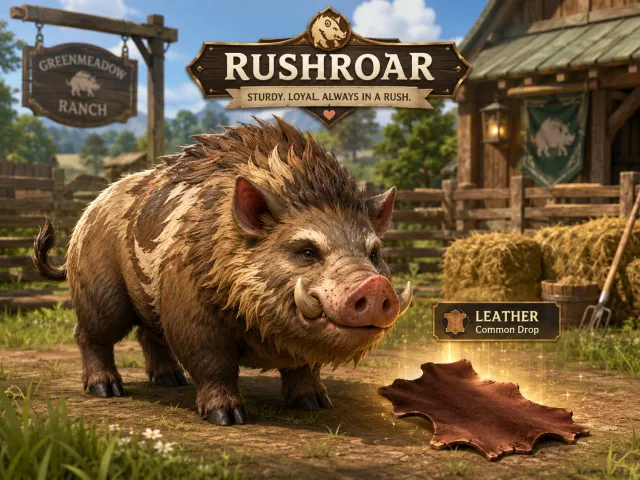 RushRoar皮具掉落
