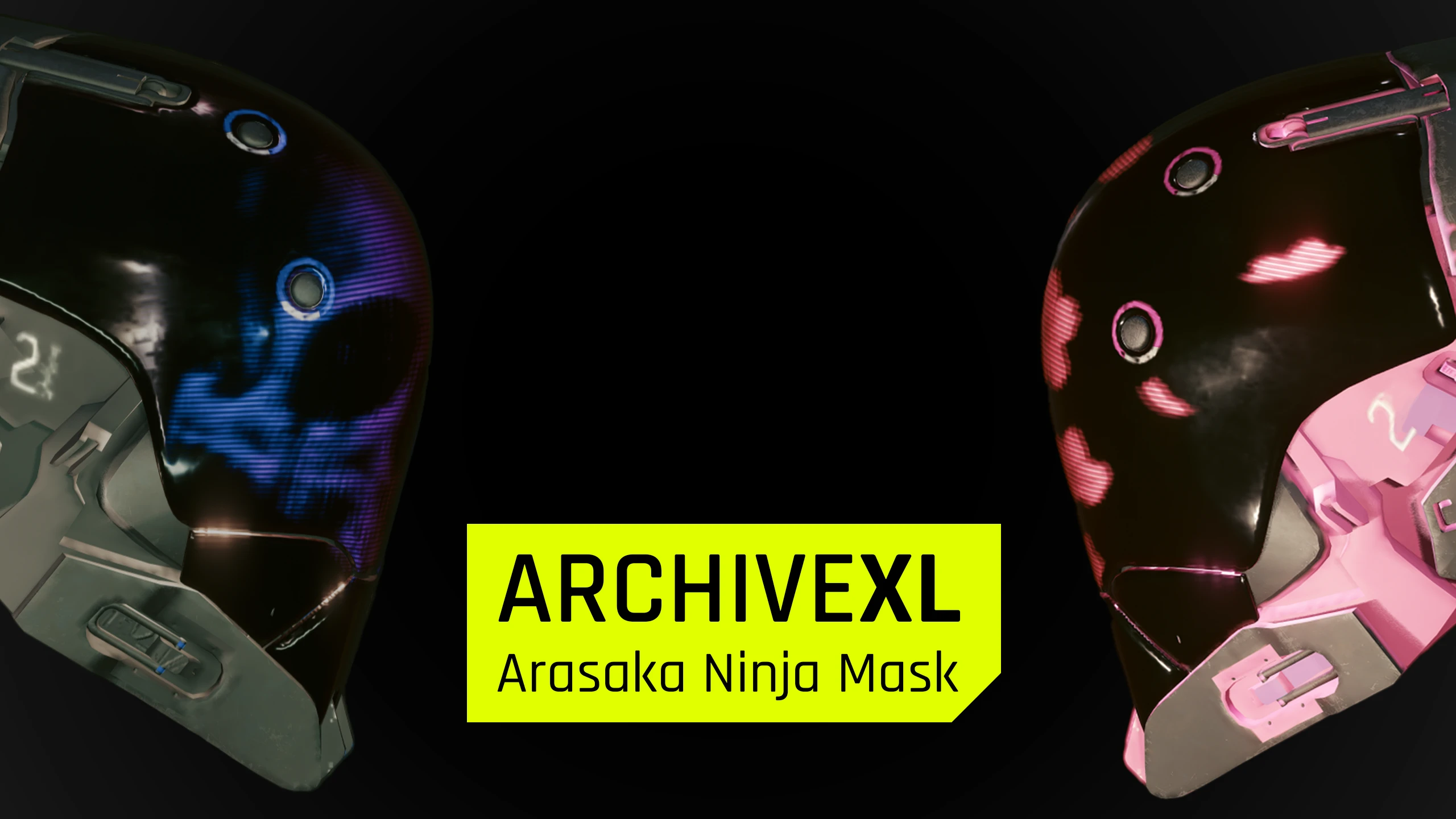 Arasaka忍者面具 - ArchiveXL - 可自定义