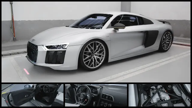 Audi R8 V10 Plus - ArchiveXL