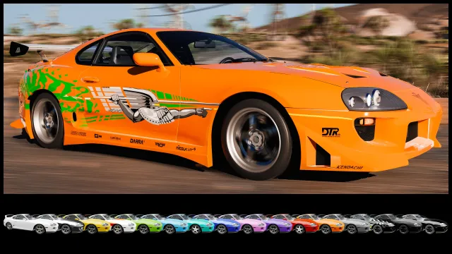 丰田Supra Mk4 - ArchiveXL