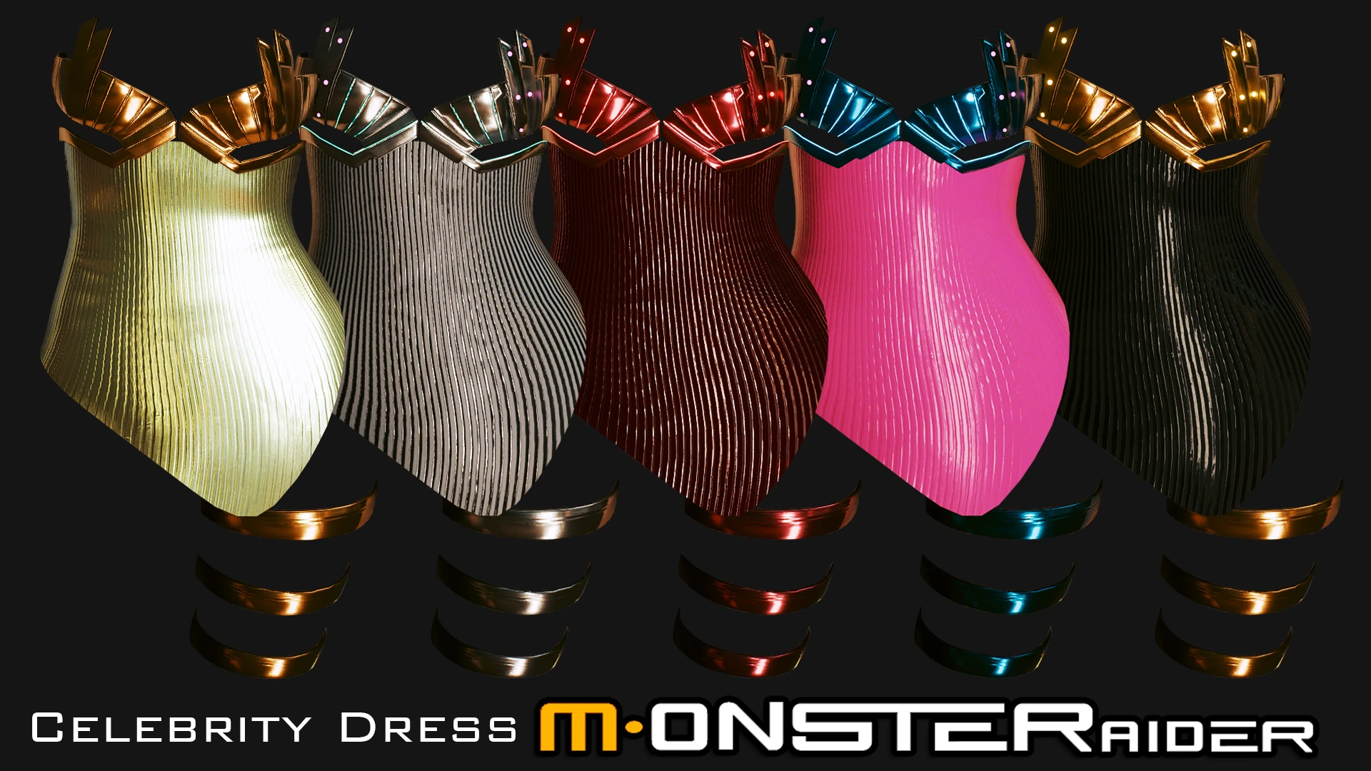 MONSTERaider - 名人服装档案XL(模块化)