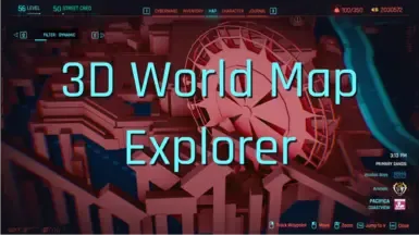 3D 世界地图探索器