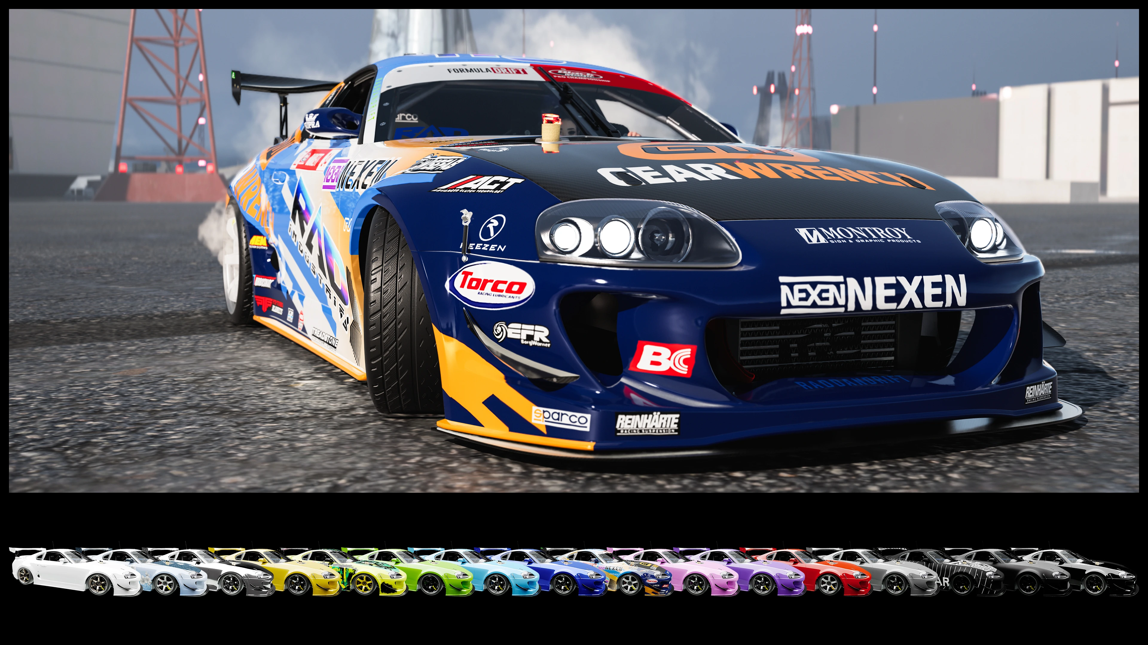 丰田Supra Mk4 Formula Drift - ArchiveXL