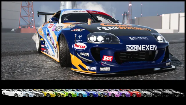 丰田Supra Mk4 Formula Drift - ArchiveXL